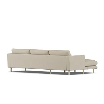 Bredhult sofa - Bern Beige 0341-hvitoljet eik, 2,5-seters C2 - 1898
