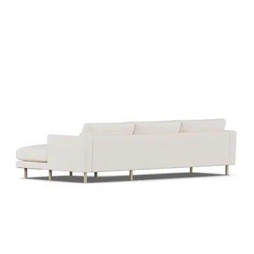 Bredhult sofa - Caleido Beige 9600-hvitoljet eik, 2,5-seters C1 - 1898