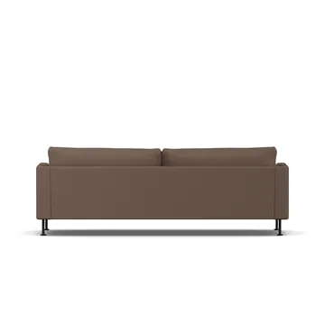 Bredhult sofa - Jump Brown 1955-svart stål, 3-seters - 1898