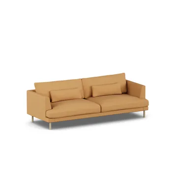 Bredhult sofa - Jump Honey 1959-hvitoljet eik, 3-seters - 1898