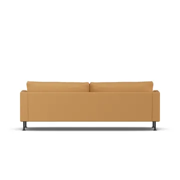 Bredhult sofa - Jump Honey 1959-svart stål, 3-seters - 1898