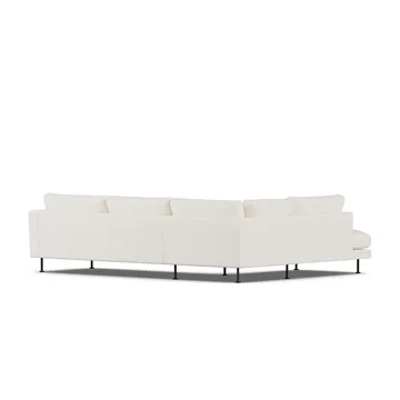 Bredhult sofa - Jump Off White 1954-svart stål, 3-seters A2 - 1898