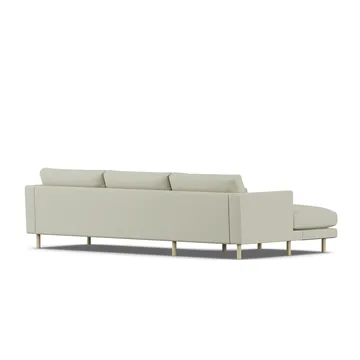 Bredhult sofa - Luiza Beige 3981-hvitoljet eik, 2,5-seters C2 - 1898