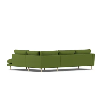 Bredhult sofa - Luiza Green 3975-hvitoljet eik, 3-seters A1 - 1898