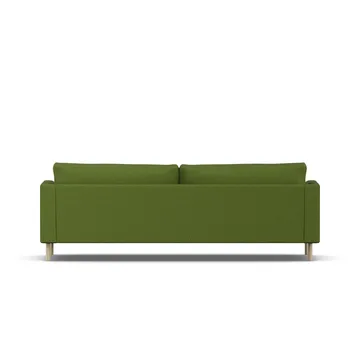 Bredhult sofa - Luiza Green 3975-hvitoljet eik, 3-seters - 1898