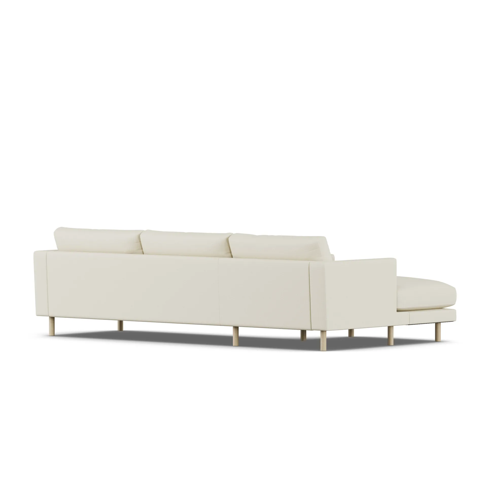 Bredhult sofa, Oslo Nature 1540-hvitoljet eik, 2,5-seters C2 1898