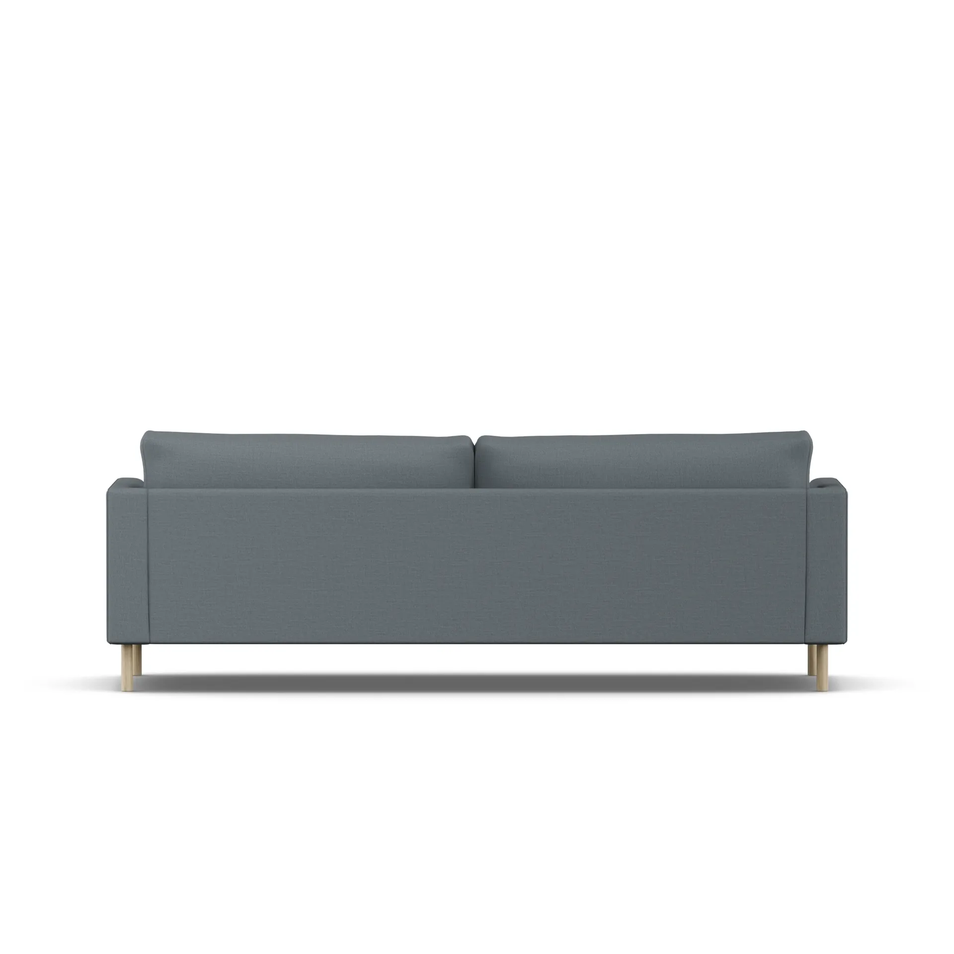 Bredhult sofa, Same Blue 6678-hvitoljet eik, 3-seters 1898