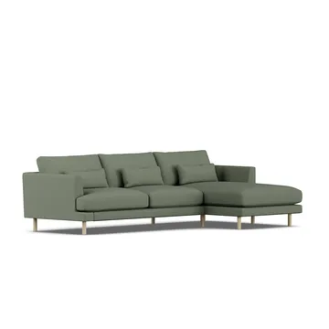 Bredhult sofa - Same Forest 6677-hvitoljet eik, 2,5-seters C1 - 1898