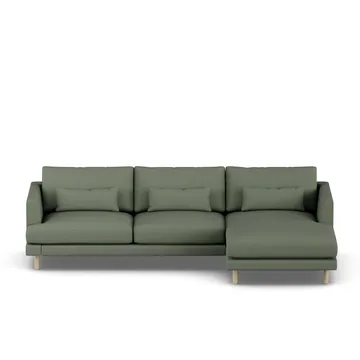 Bredhult sofa - Same Forest 6677-hvitoljet eik, 2,5-seters C1 - 1898