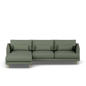 Bredhult sofa - Same Forest 6677-hvitoljet eik, 2,5-seters C2 - 1898