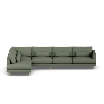 Bredhult sofa - Same Forest 6677-hvitoljet eik, 4-seters B2 - 1898