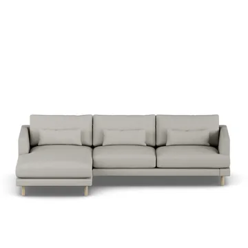 Bredhult sofa - Same Grey 6673-hvitoljet eik, 2,5-seters C2 - 1898