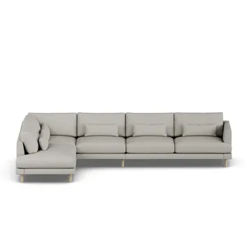 Bredhult sofa - Same Grey 6673-hvitoljet eik, 4-seters B2 - 1898