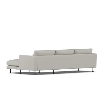 Bredhult sofa - Same Grey 6673-svart stål, 2,5-seters C1 - 1898