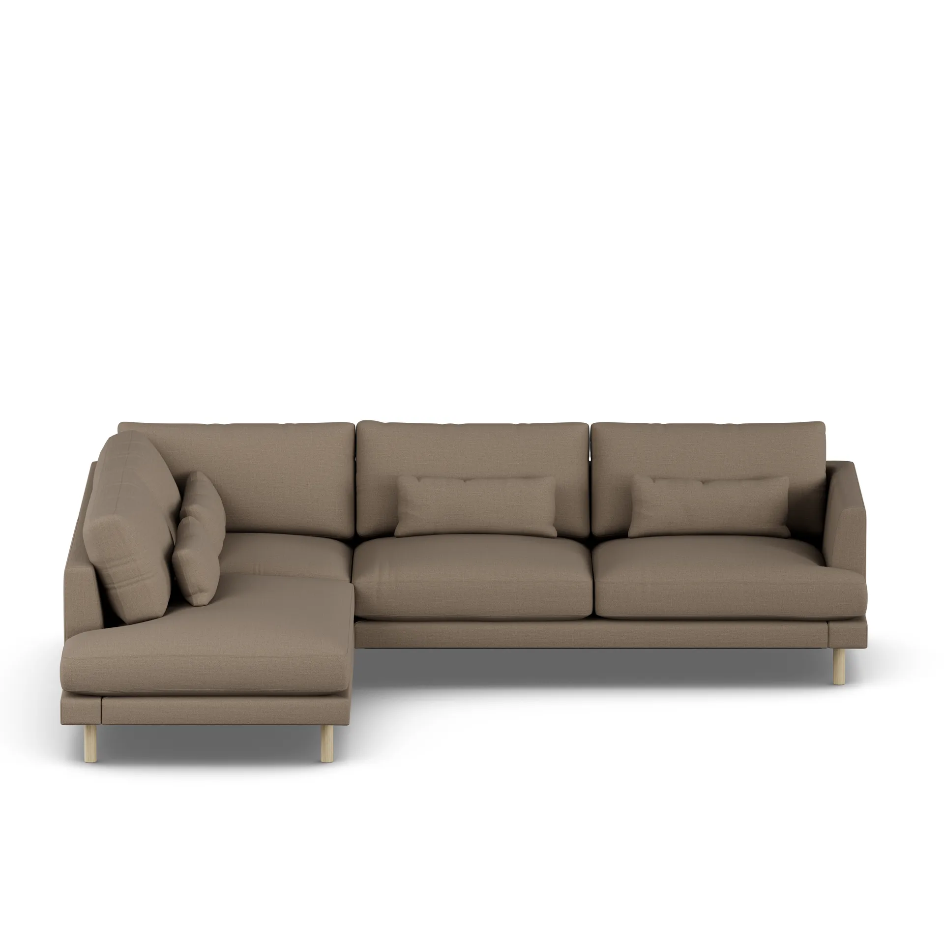 Bredhult sofa, Same Mole 6674-hvitoljet eik, 3-seters A2 1898