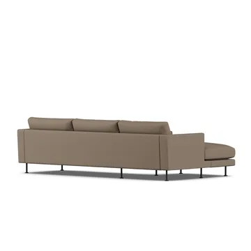 Bredhult sofa - Same Mole 6674-svart stål, 2,5-seters C2 - 1898
