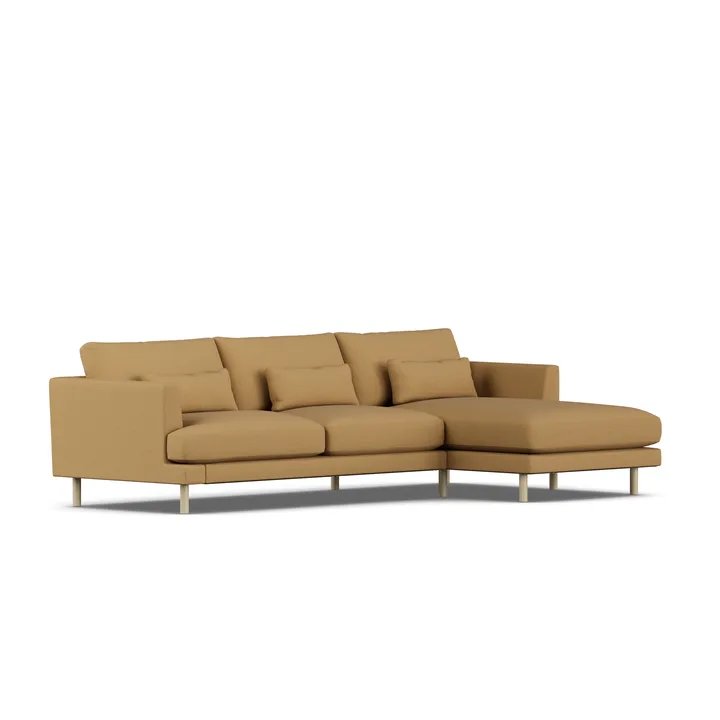 Bredhult sofa - Same Ochre 6676-hvitoljet eik, 2,5-seters C1 - 1898