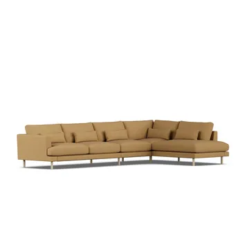 Bredhult sofa - Same Ochre 6676-hvitoljet eik, 4-seters B1 - 1898