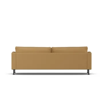 Bredhult sofa - Same Ochre 6676-svart stål, 3-seters - 1898