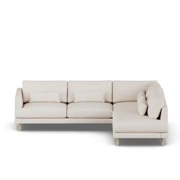 Bredhult sofa - Same Off White 6671-hvitoljet eik, 3-seters A1 - 1898