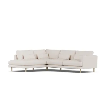Bredhult sofa - Same Off White 6671-hvitoljet eik, 3-seters A2 - 1898
