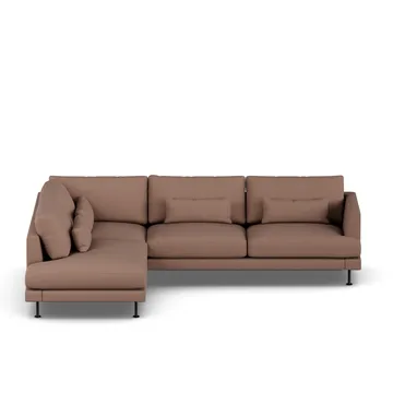 Bredhult sofa - Same Rust 6675-svart stål, 3-seters A2 - 1898