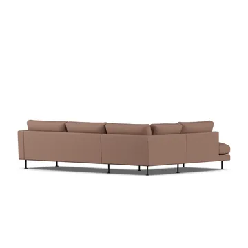 Bredhult sofa - Same Rust 6675-svart stål, 3-seters A2 - 1898