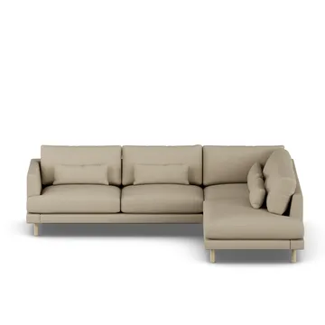Bredhult sofa - Same Sand 6672-hvitoljet eik, 3-seters A1 - 1898