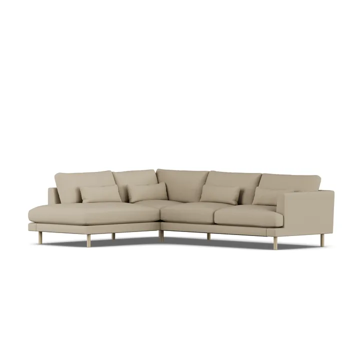 Bredhult sofa - Same Sand 6672-hvitoljet eik, 3-seters A2 - 1898