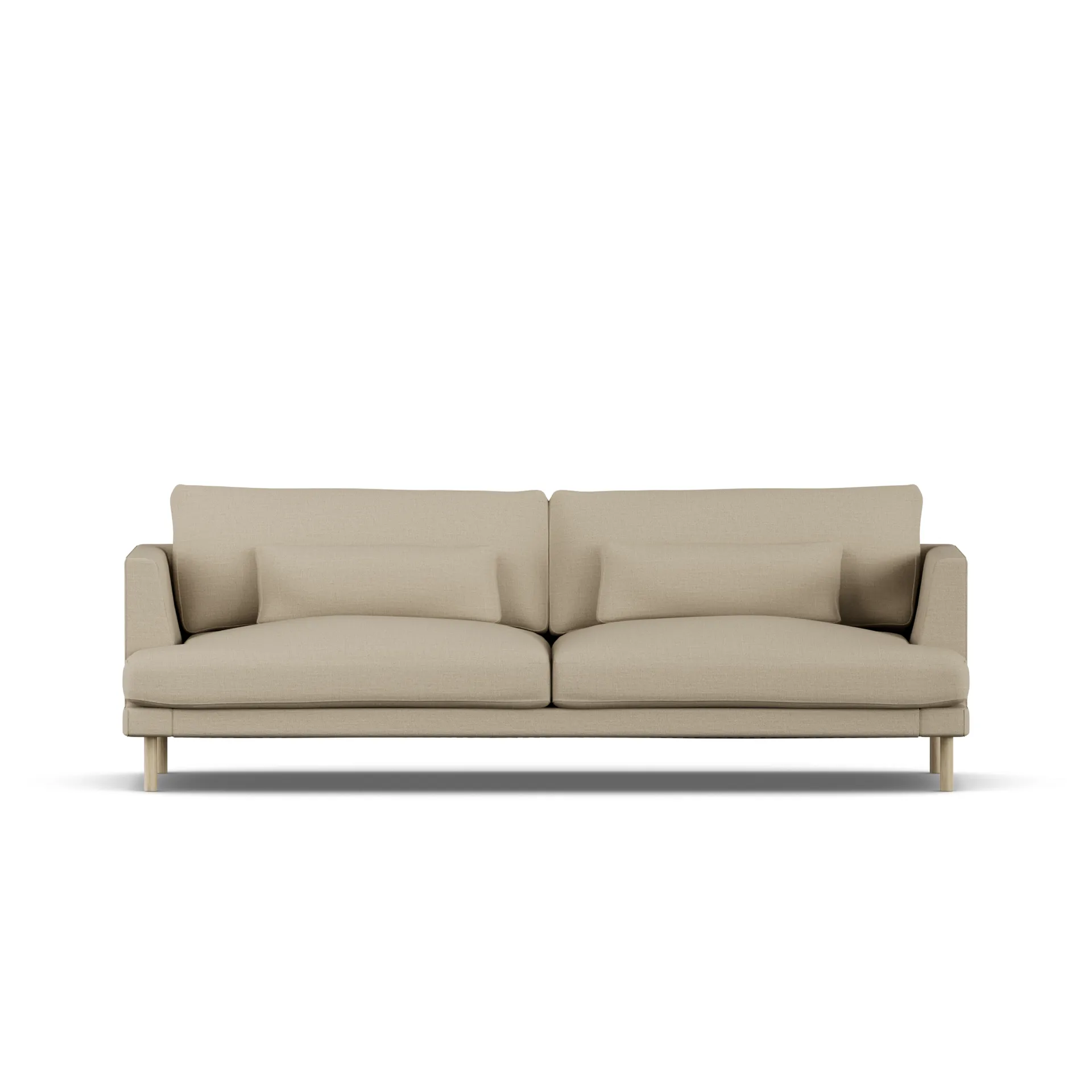 Bredhult sofa, Same Sand 6672-hvitoljet eik, 3-seters 1898