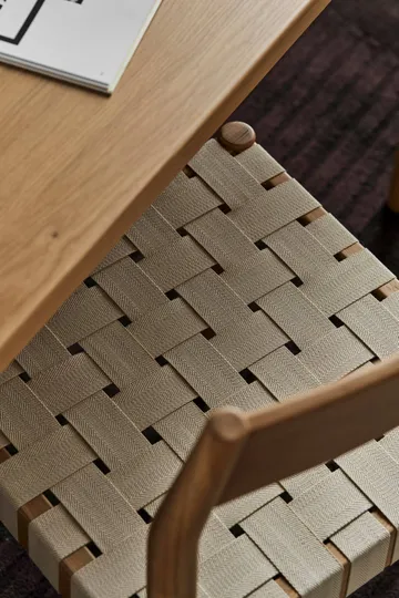 Ekeryd spisestol - Webbing-laquered oak - 1898