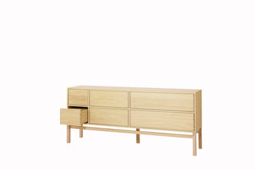 Hylte sidebord 6 skuffer 172x73 cm - Eik - 1898