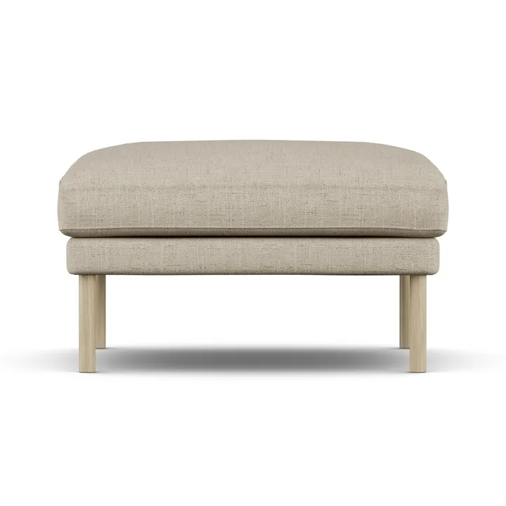 Linnevik fotskammel - Bern Beige 0341-hvitoljet eik, uten skjørt - 1898