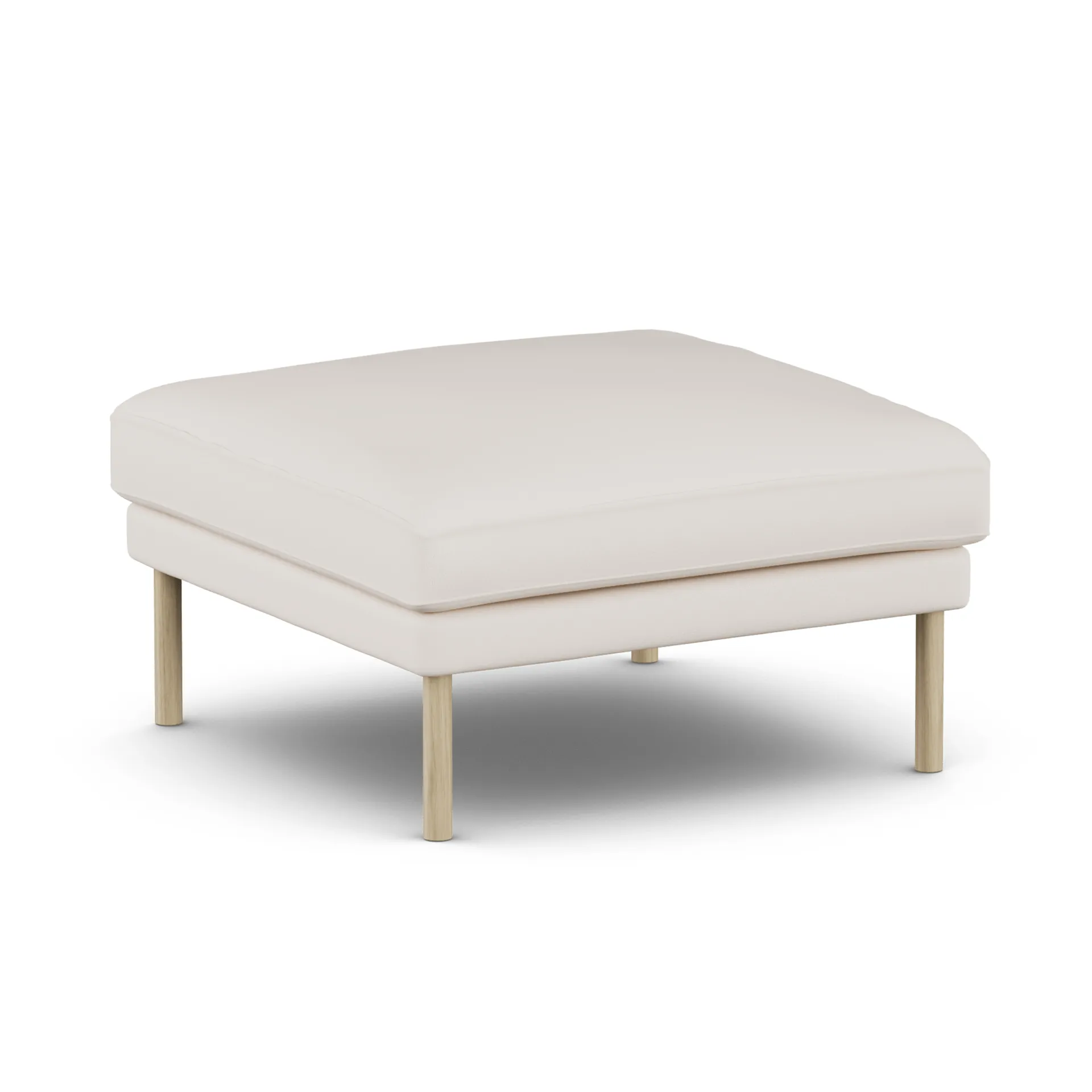 Linnevik fotskammel, Caleido Beige 9600-hvitoljet eik, uten skjørt 1898