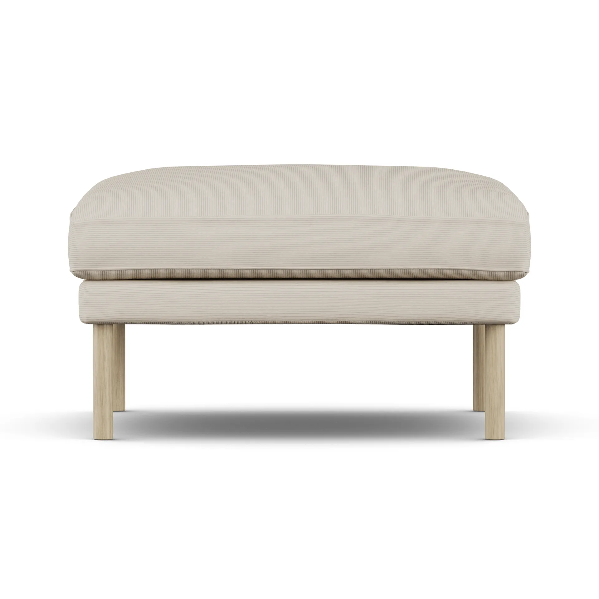 Linnevik fotskammel, Jump Beige 1956-hvitoljet eik, uten skjørt 1898
