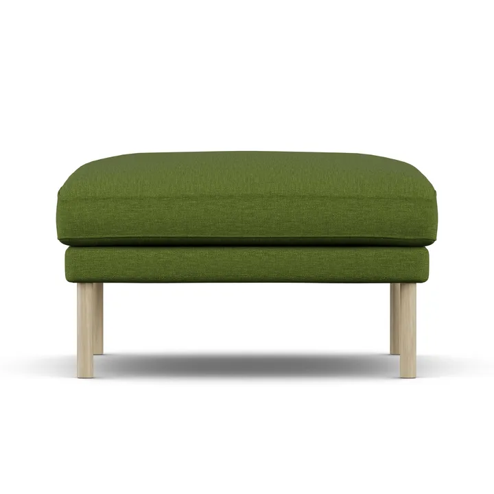Linnevik fotskammel - Luiza Green 3975-hvitoljet eik, uten skjørt - 1898