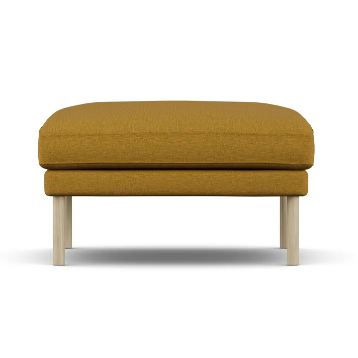 Linnevik fotskammel - Luiza Mustard 3972-hvitoljet eik, uten skjørt - 1898