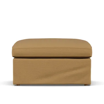 Linnevik fotskammel - Same Ochre 6676-hvitoljet eik, med skjørt - 1898