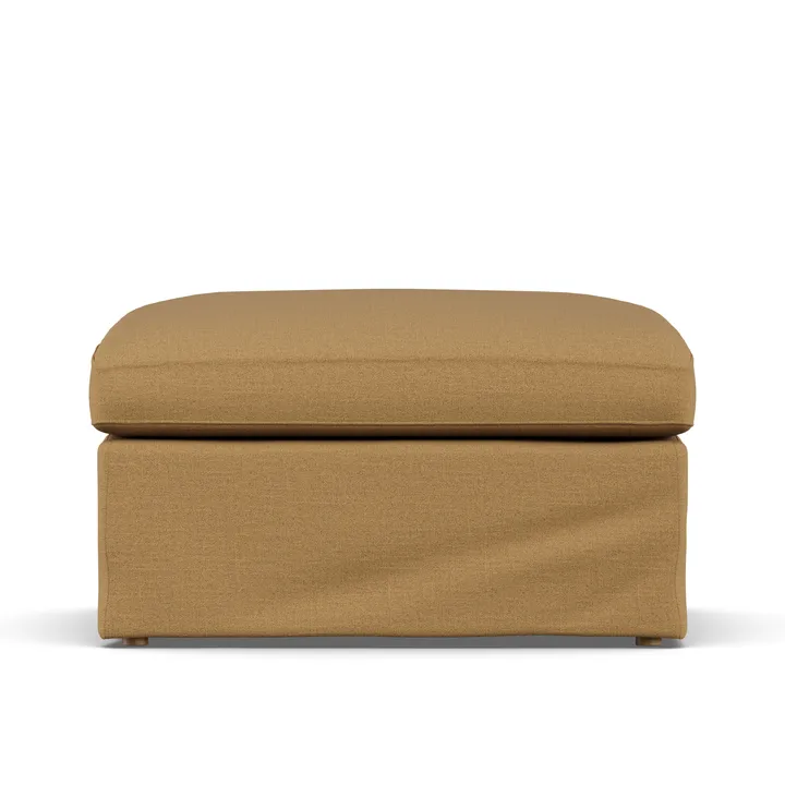 Linnevik fotskammel - Same Ochre 6676-hvitoljet eik, med skjørt - 1898