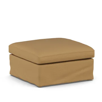 Linnevik fotskammel - Same Ochre 6676-hvitoljet eik, med skjørt - 1898