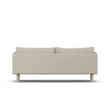 Linnevik sofa - Bern Beige 0341-hvitoljet eik, 3-seters - 1898