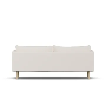 Linnevik sofa - Caleido Beige 9600-hvitoljet eik, 3-seters - 1898