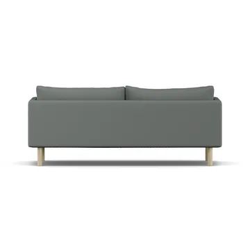 Linnevik sofa - Caleido Grey 1240-hvitoljet eik, 3-seters, uten skjørt - 1898