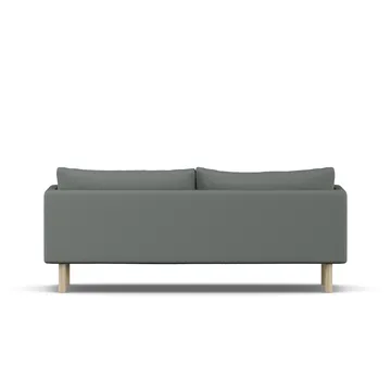 Linnevik sofa - Caleido Grey 1240-hvitoljet eik, 3-seters - 1898