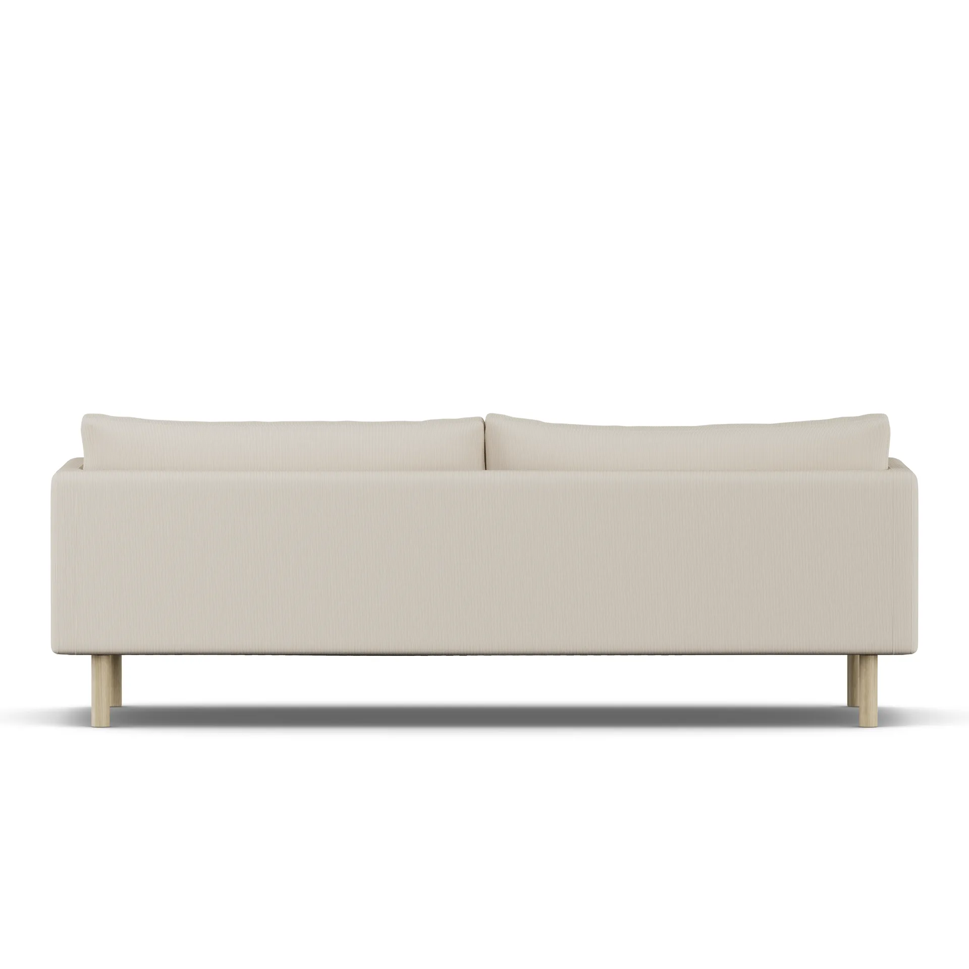 Linnevik sofa, Jump Beige 1956-hvitoljet eik, 4-seters 1898