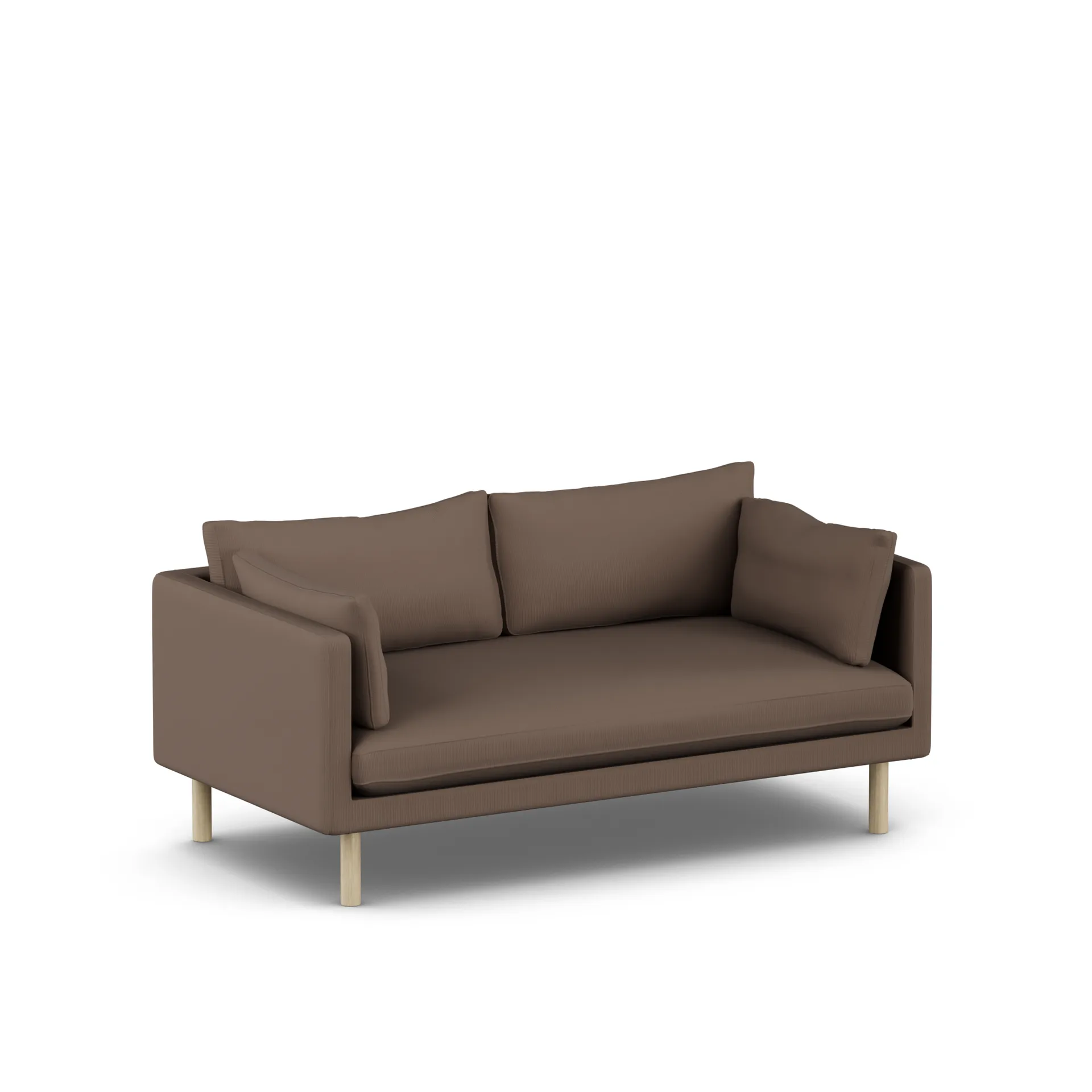 Linnevik sofa, Jump Brown 1955 1955-hvitoljet eik, 2-seters 1898
