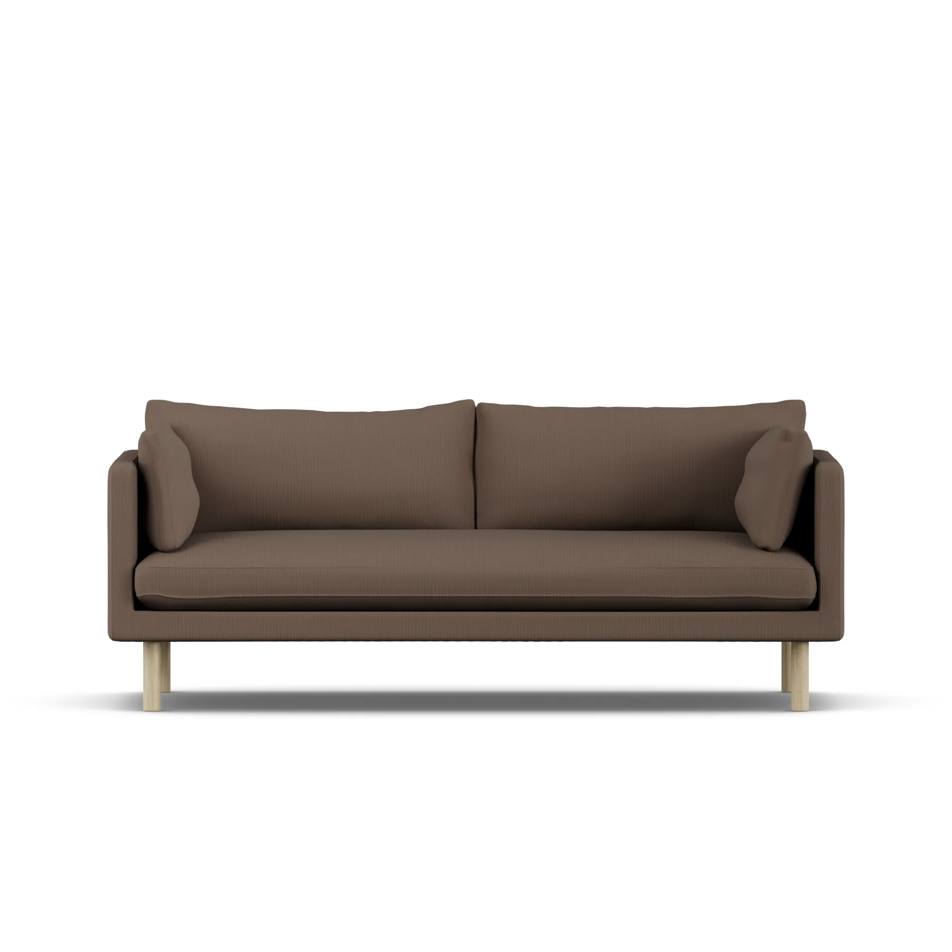 Linnevik sofa, Jump Brown 1955 1955-hvitoljet eik, 3-seters 1898