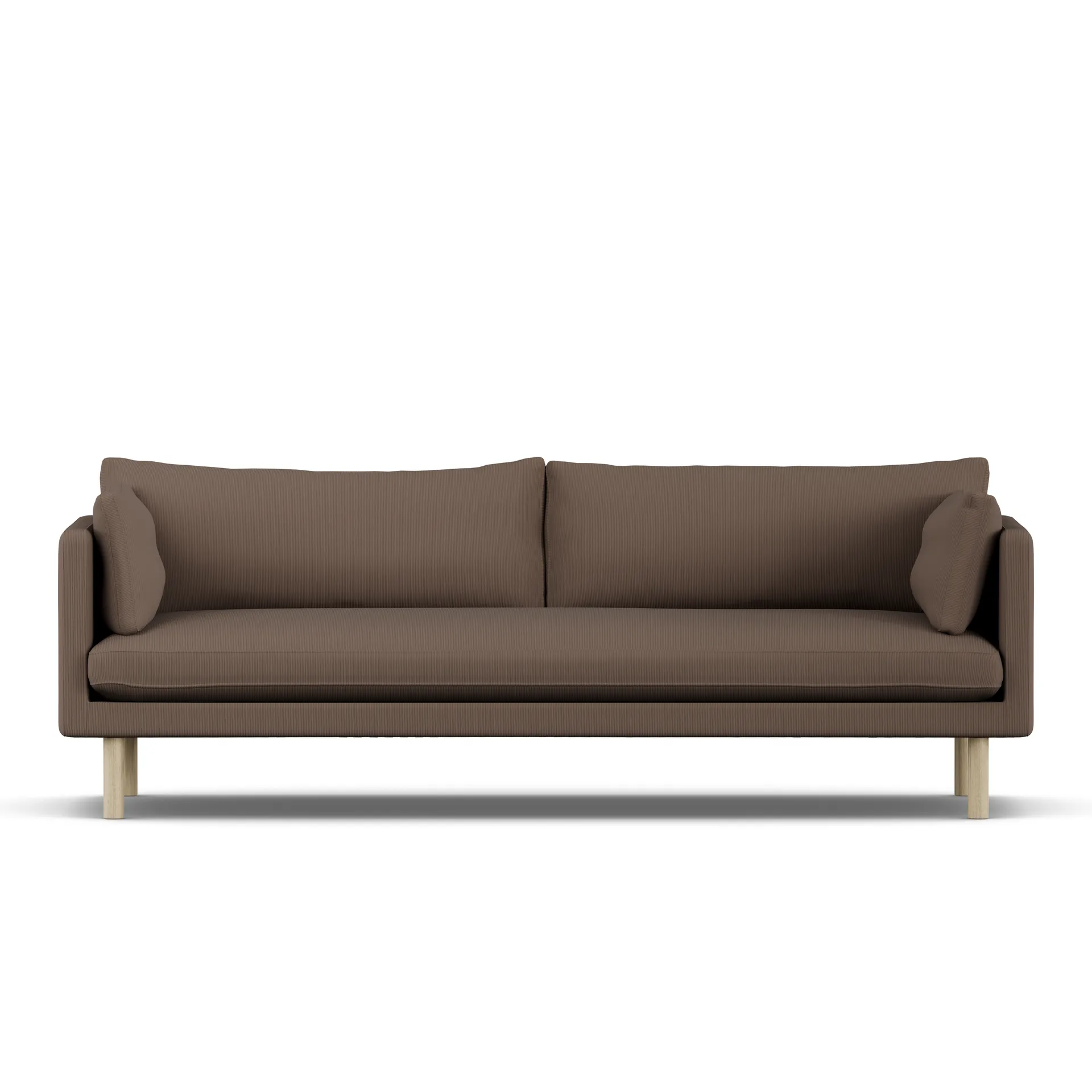 Linnevik sofa, Jump Brown 1955 1955-hvitoljet eik, 4-seters 1898