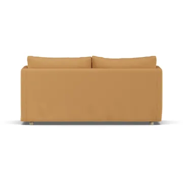 Linnevik sofa - Jump Honey 1959-hvitoljet eik, 2-seters, med skjørt - 1898