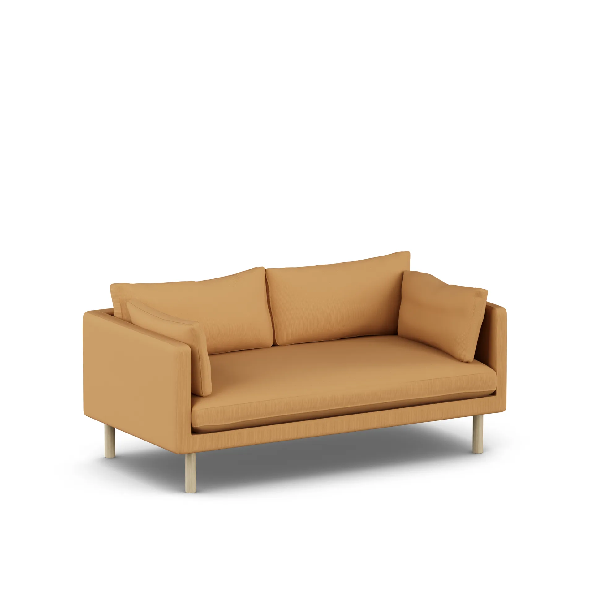 Linnevik sofa, Jump Honey 1959-hvitoljet eik, 2-seters 1898